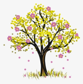 Tree, Trees, Green, Leaf, Flower, Flowering Tree - Green Leaf Flower, HD Png Download, Transparent PNG