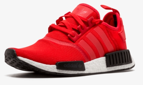 Transparent Nmd Png - Adidas Nmd R1 Mens Red, Png Download, Transparent PNG