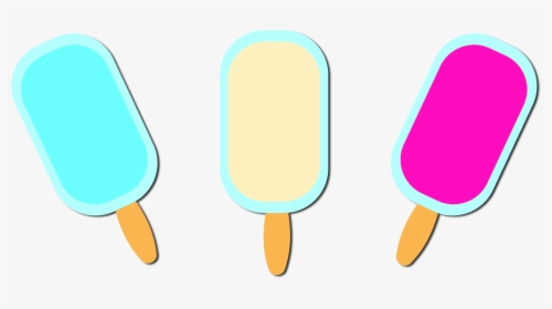 Three Ice Cream Bars Clip Arts - Summer Ice Cream Png, Transparent Png, Transparent PNG