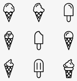 15 Icecream Vector Ice Cream Cone For Free Download - Ice Cream Vector Icon, HD Png Download, Transparent PNG