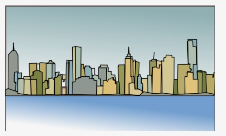 City Buildings Png Transparent Images Clipart Icons - Melbourne City Skyline Silhouette, Png Download, Transparent PNG