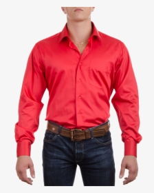 Red Dress Shirt Png Image - Shirt, Transparent Png, Transparent PNG