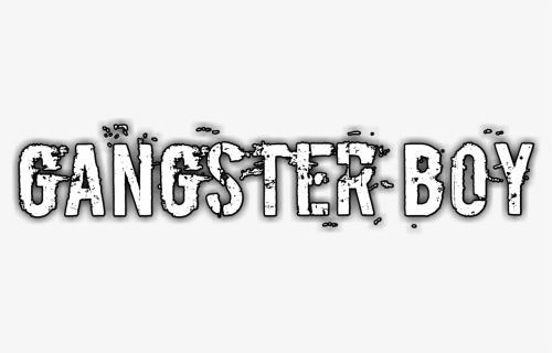 Full Hd Text Png Download - Transparent Gangster Png Text, Png Download, Transparent PNG