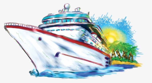Digital Download Instant Printable Clipart PNG Transparent Cruise Ship Sublimation Design