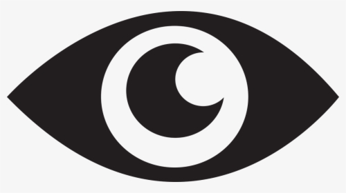 Eye, Icon, Symbol, Look, Vision, See, Pictogram - Pictogramme Oeil Png, Transparent Png, Transparent PNG