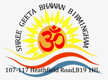 Hree Geeta Bhawan Temple Hindu Priest Services Birmingham - Circle, HD Png Download, Transparent PNG