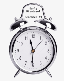 Clock Clipart 7 Am - Alarm Clock 9 O Clock, HD Png Download, Transparent PNG