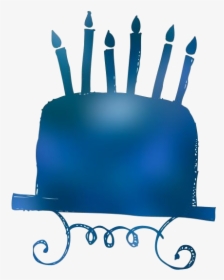 Birthday Cake Png Transparent Images - Fancy Cake Silhouette, Png Download, Transparent PNG