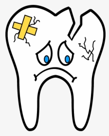 Unhealthy Tooth Clipart, HD Png Download, Transparent PNG