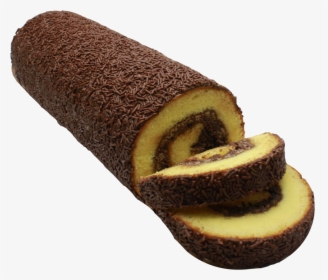 Cake Roll Coklat - Coklat Roll Cake, HD Png Download, Transparent PNG