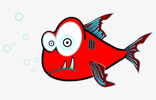 Teeth Clipart Fish - Piranha Clipart, HD Png Download, Transparent PNG