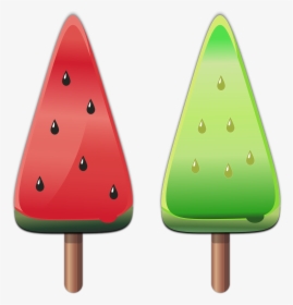 Watermelon Ice Cream Png, Transparent Png, Transparent PNG