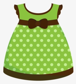 Baby Girl Dress Clipart - Girl Dress Clipart, HD Png Download, Transparent PNG