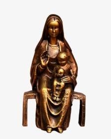 Jesus With Mother Mary - Statue, HD Png Download, Transparent PNG