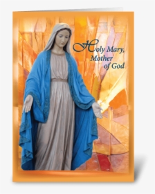 Mary, Mother Of God, Catholic Thinking Greeting Card - Anniversary, HD Png Download, Transparent PNG