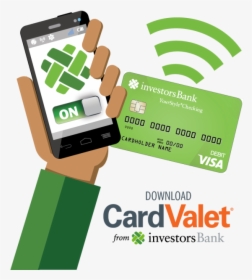 Cardvalet - Investors Bank Business Debit Card, HD Png Download, Transparent PNG