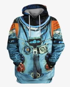 Astronaut Suit Png - 3d Armstrong Space Suit Hoodie, Transparent Png, Transparent PNG