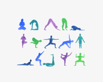 Yoga Clipart Watercolor, HD Png Download, Transparent PNG