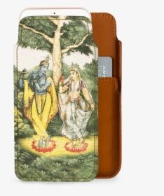 Dailyobjects Indian Mythology Radha Krishna Real Leather - Wallet, HD Png Download, Transparent PNG