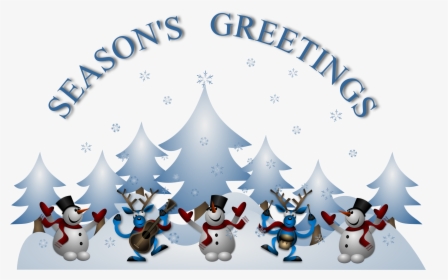 Season S Greeting Image - Seasons Greetings Clipart, HD Png Download, Transparent PNG