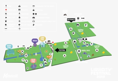 Liquicity Festival Map 2019, HD Png Download, Transparent PNG