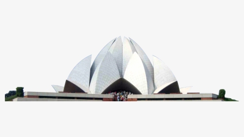 Graphic Library Download Lotus Temple New Delhi - Lotus Temple, HD Png Download, Transparent PNG