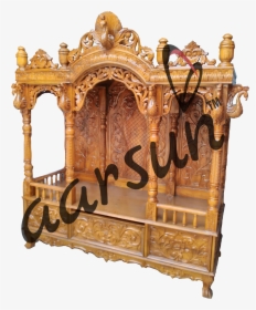 Teak Wood Temple - Shelf, HD Png Download, Transparent PNG