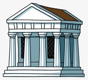 Greek Clipart Old Temple - Greek Temple Clipart Transparent, HD Png Download, Transparent PNG