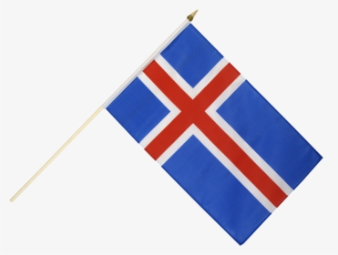 Iceland Hand Waving Flag - Norsk Og Samisk Flagg, HD Png Download, Transparent PNG