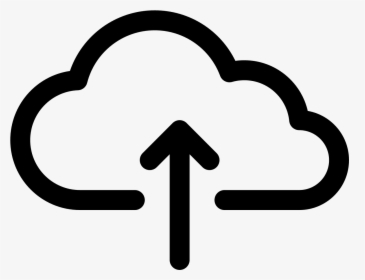 Cloud With Arrow, HD Png Download, Transparent PNG