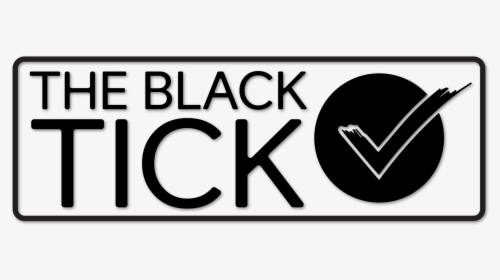 The Black     tick - Sign, HD Png Download, Transparent PNG