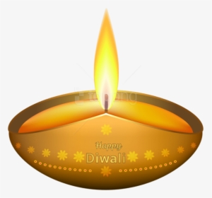Candle Silhouette Png - Happy Diwali Gif Png, Transparent Png, Transparent PNG
