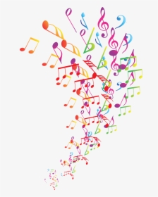 Colorful Music Symbols Png Download - Colorful Music Symbol Png, Transparent Png, Transparent PNG