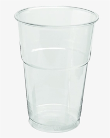 Glass, Beer/soft Drink Glass, With Collar, Pet, 250ml, - Pint Glass, HD Png Download, Transparent PNG