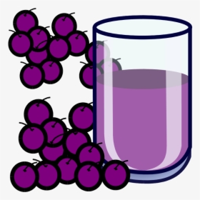 Transparent Drink Clipart - Grape Juice Clipart Png, Png Download, Transparent PNG