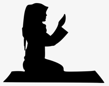 The Concept Of Hijab And Khimar Is Not - Muslim Girl Praying Png, Transparent Png, Transparent PNG