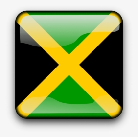 Flag Of Jamaica, HD Png Download, Transparent PNG
