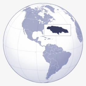 Where Is Jamaica Located Large Map - Orthographic Projection Of Cuba, HD Png Download, Transparent PNG