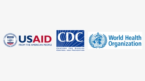 Logos For Usaid, Cdc And Who - World Health Organization, HD Png Download, Transparent PNG