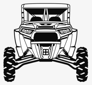 Clip Art Side By Side Polaris Rzr Polaris Industries - Side By Side Clipart, HD Png Download, Transparent PNG