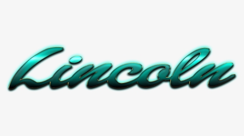 Lincoln Name Logo Png - Graphic Design, Transparent Png, Transparent PNG