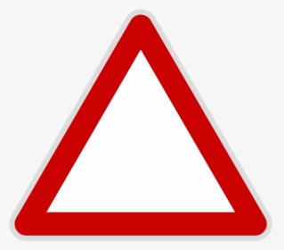 Triangle Warning Sign Template, HD Png Download, Transparent PNG