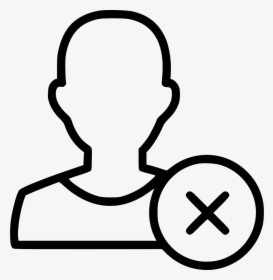 Man Cancel - Duplicate Person Icon, HD Png Download, Transparent PNG