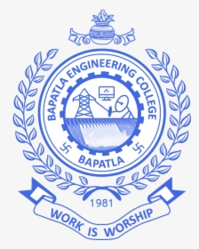Bapatla Engineering College Logo, HD Png Download, Transparent PNG