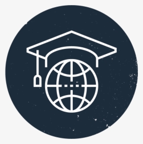 College-going Culture - Web Icon In Blue, HD Png Download, Transparent PNG