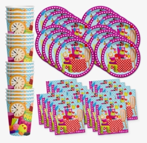 The Mad Hatter Tea Party Birthday Party Tableware Kit, HD Png Download, Transparent PNG