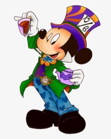 Mickey Mouse As Mad Hatter, HD Png Download, Transparent PNG