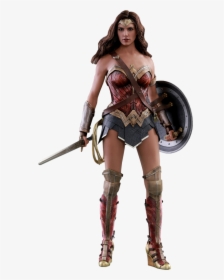 Dc Comics Sixth Scale Figure Wonder Woman - Justice League Wonder Woman Figure, HD Png Download, Transparent PNG