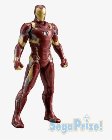 Iron Man Mark 46 Figure - Iron Man Civil War Sega Figure, HD Png Download, Transparent PNG