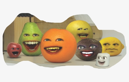 #annoyingorange #orange #pear #passionfruit #apple - Annoying Orange And Friends, HD Png Download, Transparent PNG